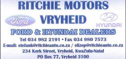 RITCHIE MOTORS VRYHEID (PTY) LTD